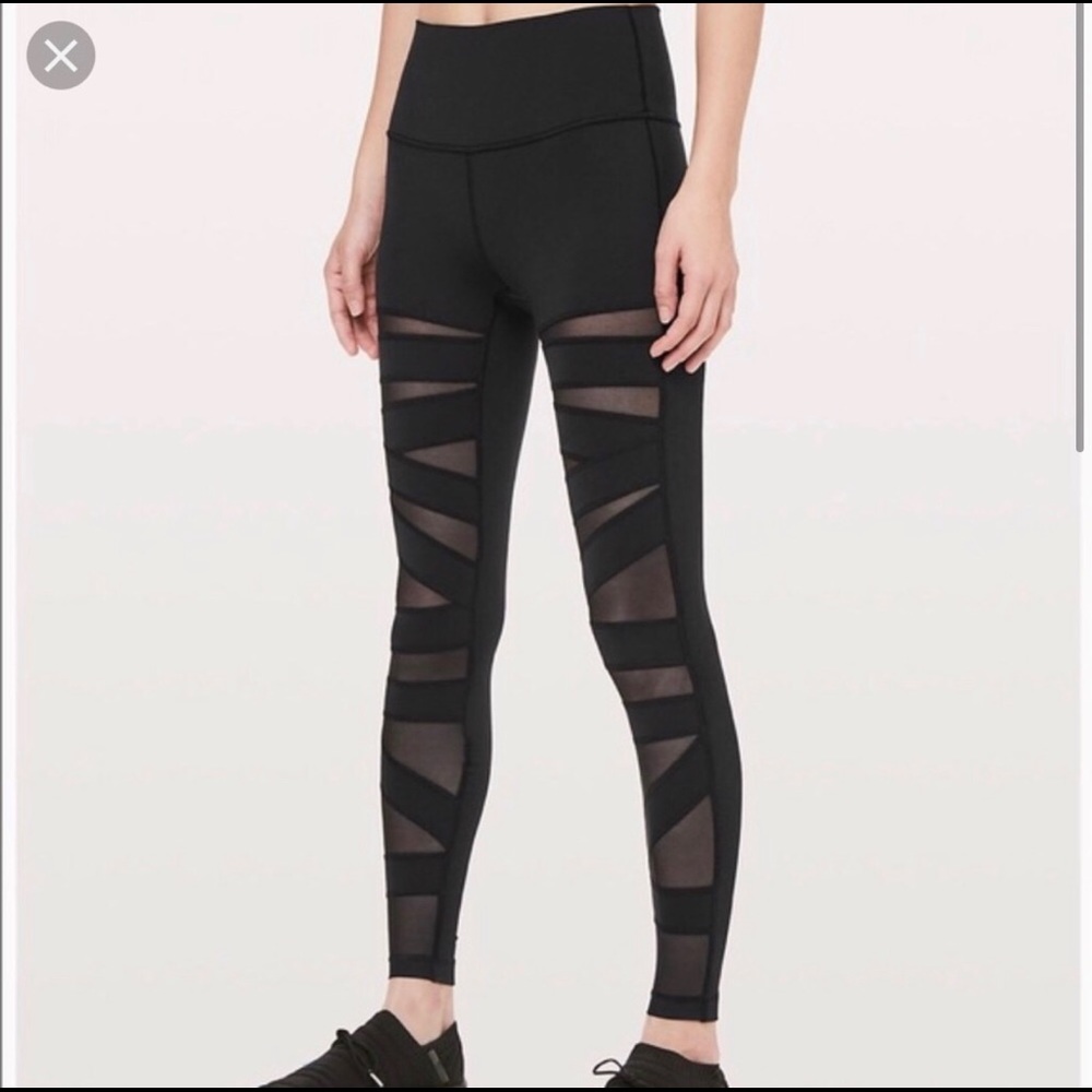 Lulu lemon zig zag mesh